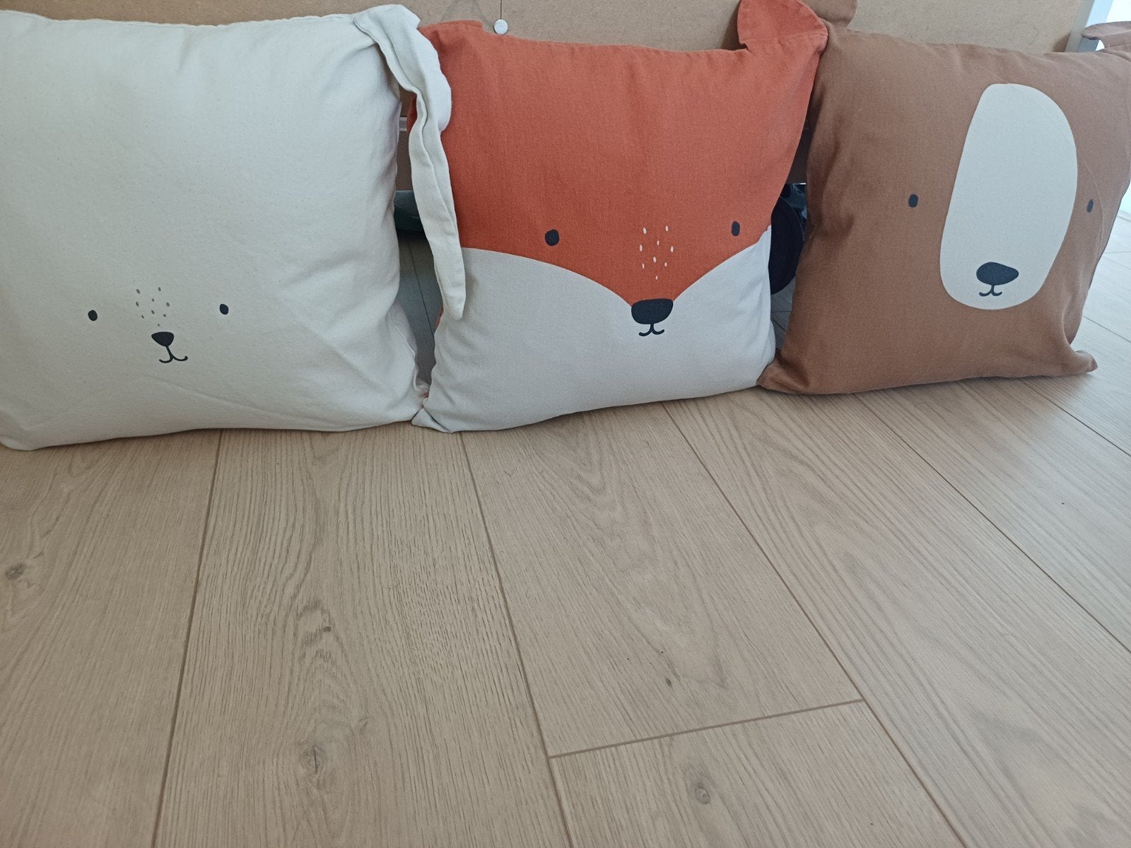 3 dierenkussens h&m, Ophalen of Verzenden, Zo goed als nieuw, Kleed of Kussen