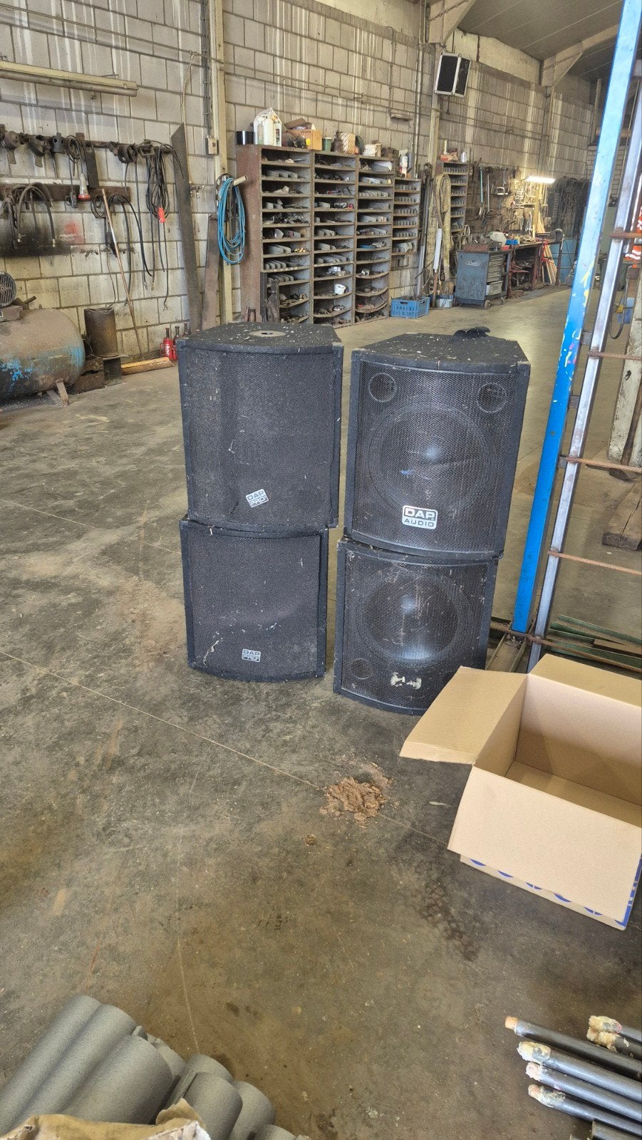 DAP Audio subs  MD 15  - Gebruikt, Ophalen of Verzenden, Gebruikt, Speakerset, Overige merken