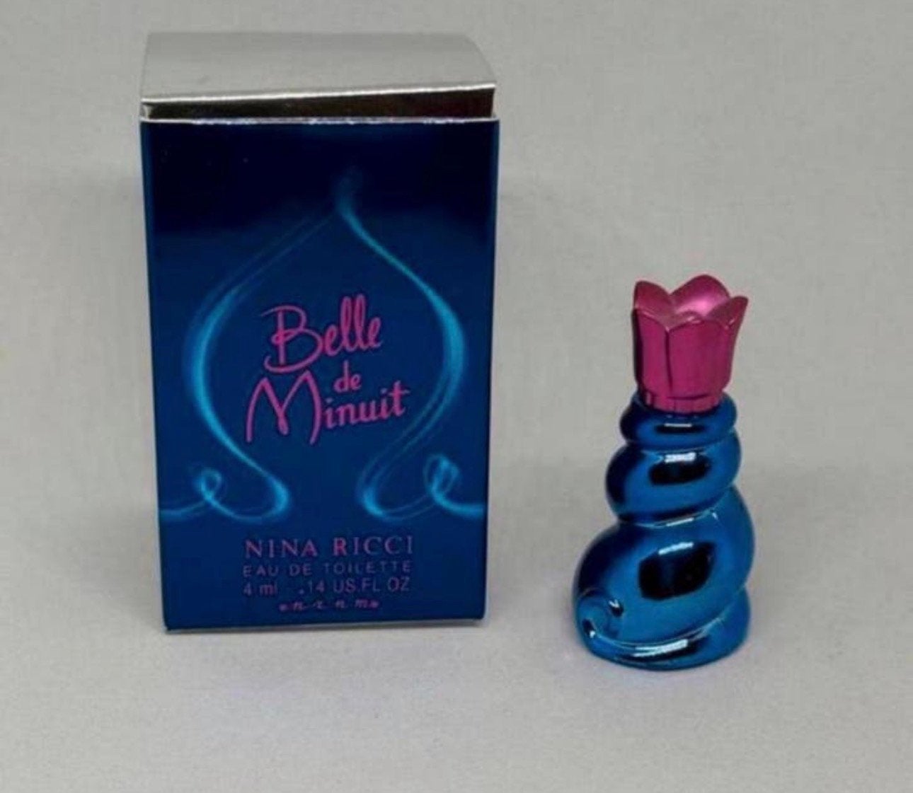 Parfum miniatuur Belle de Minuit Nina Ricci 4 ml eau de t, Verzenden, Nieuw, Miniatuur, Gevuld