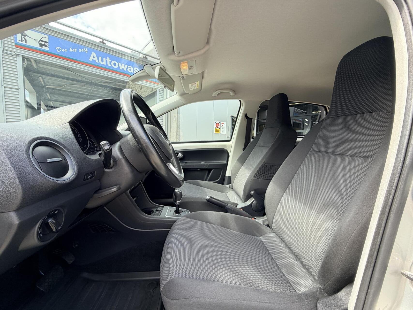 Skoda Citigo 1.0 Elegance | Automaat | Cruise | Stoelverwarm, Auto's, Skoda, Stof, Gebruikt, Zwart, Electronic Stability Program (ESP)
