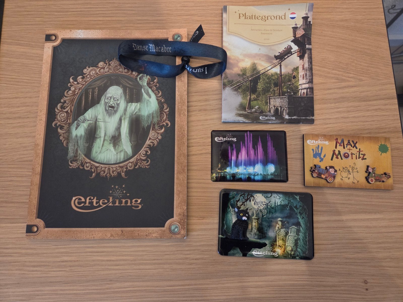 Efteling magneten, boek etc, Verzamelen, Verzenden, Zo goed als nieuw, Overige typen