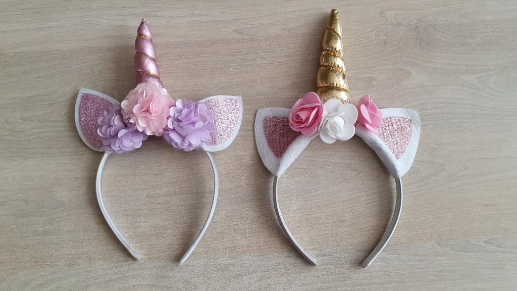 Kinderdiadeem/haarband unicorn/ eenhoorn., Ophalen of Verzenden, Zo goed als nieuw