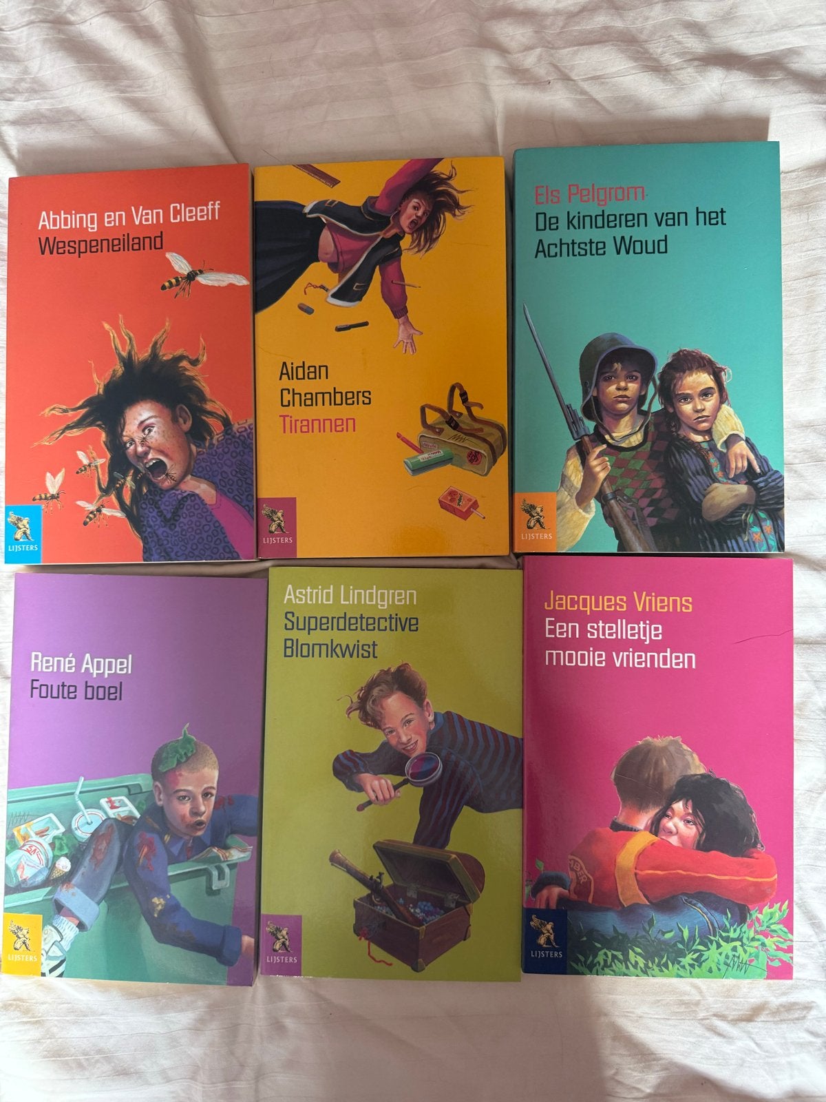 Vroege Lijsters 2003- complete set van 6 jeugdboeken, Boeken, Ophalen of Verzenden, Zo goed als nieuw, Fictie