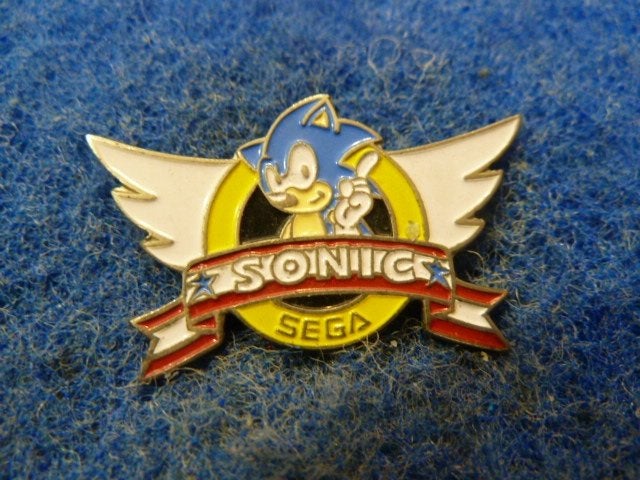 Pin Sega Sonic, Verzamelen, Speldjes, Pins en Buttons, Ophalen of Verzenden, Nieuw, Overige onderwerpen