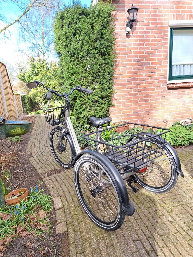 Driewielerfiets voor volwassenen, Fietsen en Brommers, Fietsen | Driewielfietsen, Zo goed als nieuw, Schijfrem, Ophalen