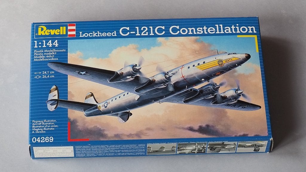 1/144 Revell C-121C Lockheed Constellation, 1:144 tot 1:200, Revell, Nieuw, Ophalen of Verzenden
