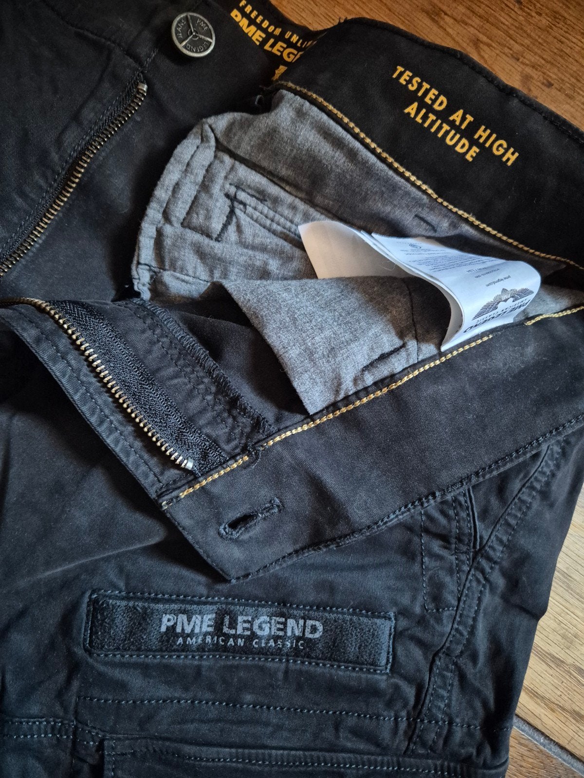 Pme Legend jeans Cargo broek Nordrop Maat 38/34, W36 - W38 (confectie 52/54), ., Zo goed als nieuw, PME Legend