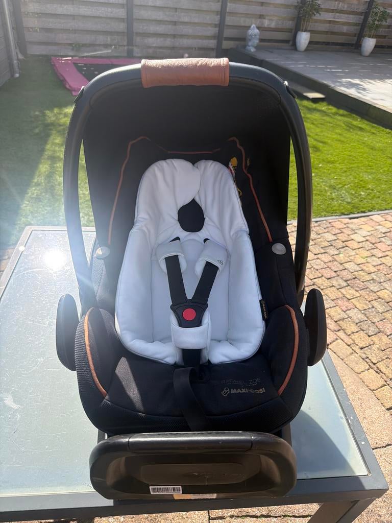 Maxi-Cosi Rachel Zoe autostoel met 2wayFix base, Kinderen en Baby's, Autostoeltjes, Gebruikt, Maxi-Cosi, 0 t/m 13 kg, Isofix, Zijbescherming