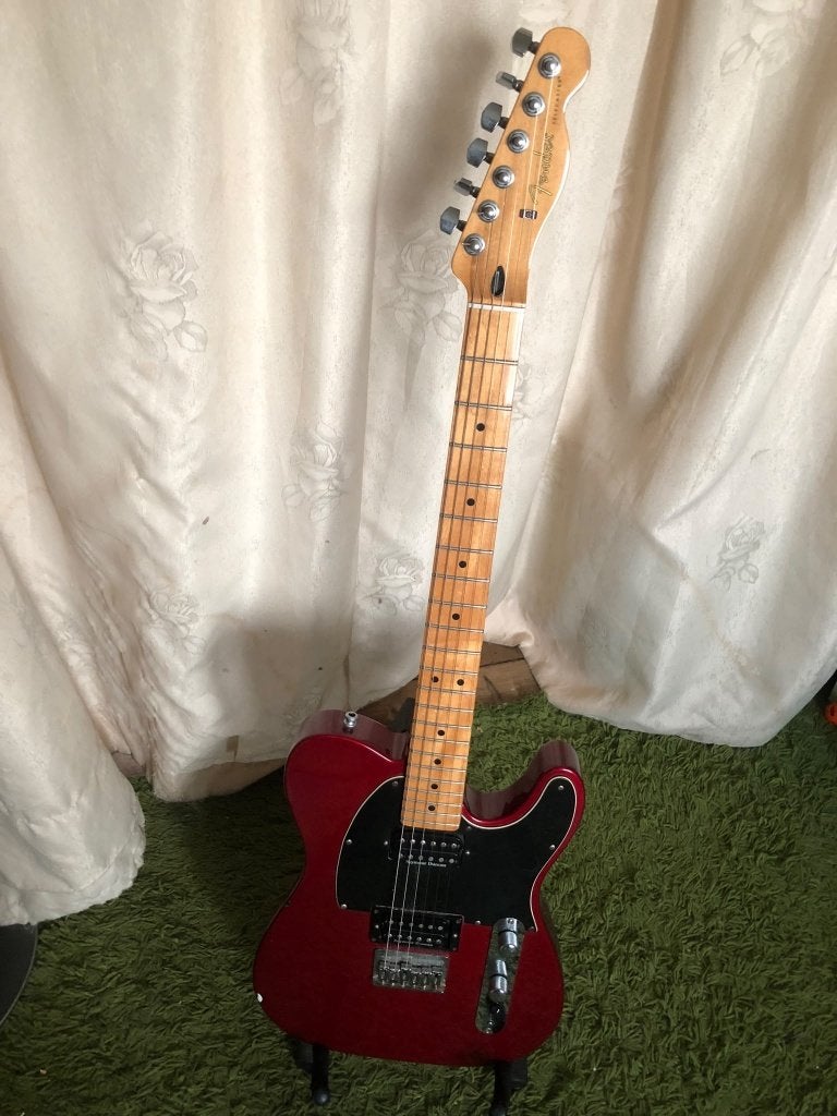 FENDER BLACKTOP TELECASTER HH, Ophalen of Verzenden, Gebruikt, Solid body, Fender