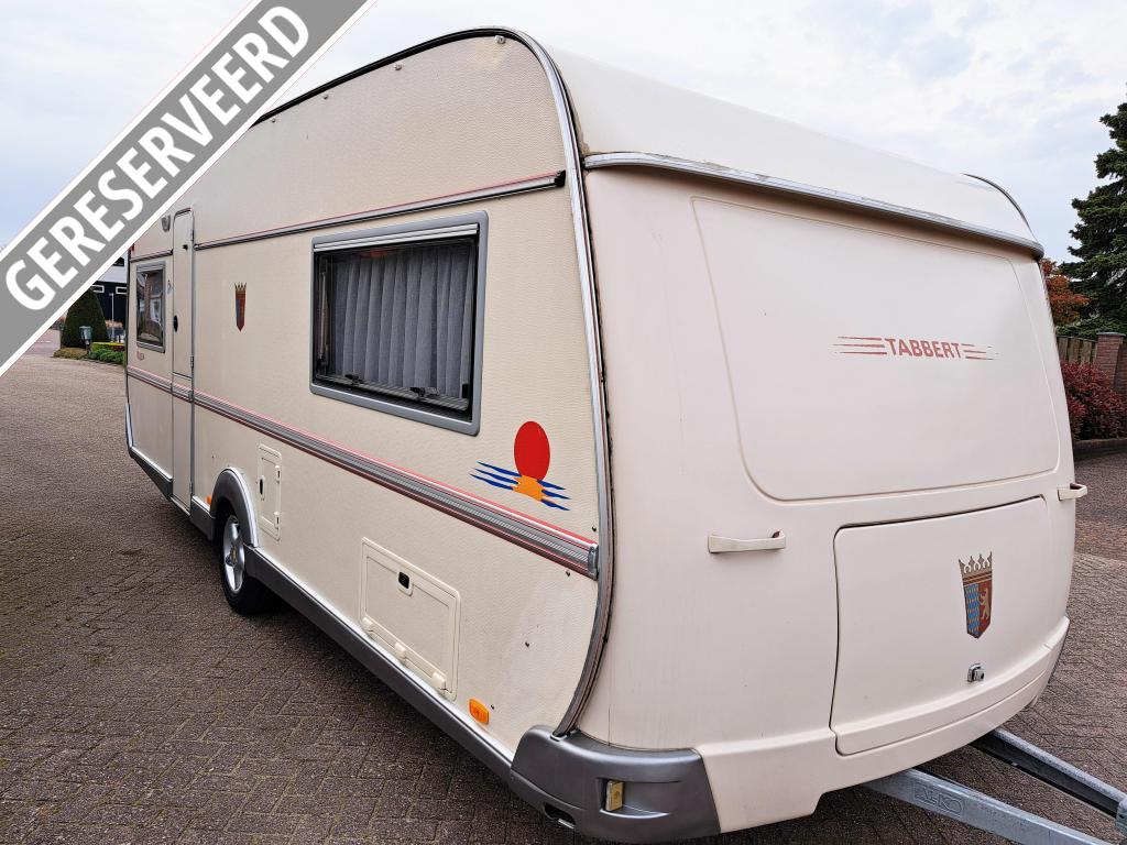 Tabbert Diadem 560 luifel VERKOCHT!!!, Rondzit, Tabbert, Bedrijf, Schokbreker