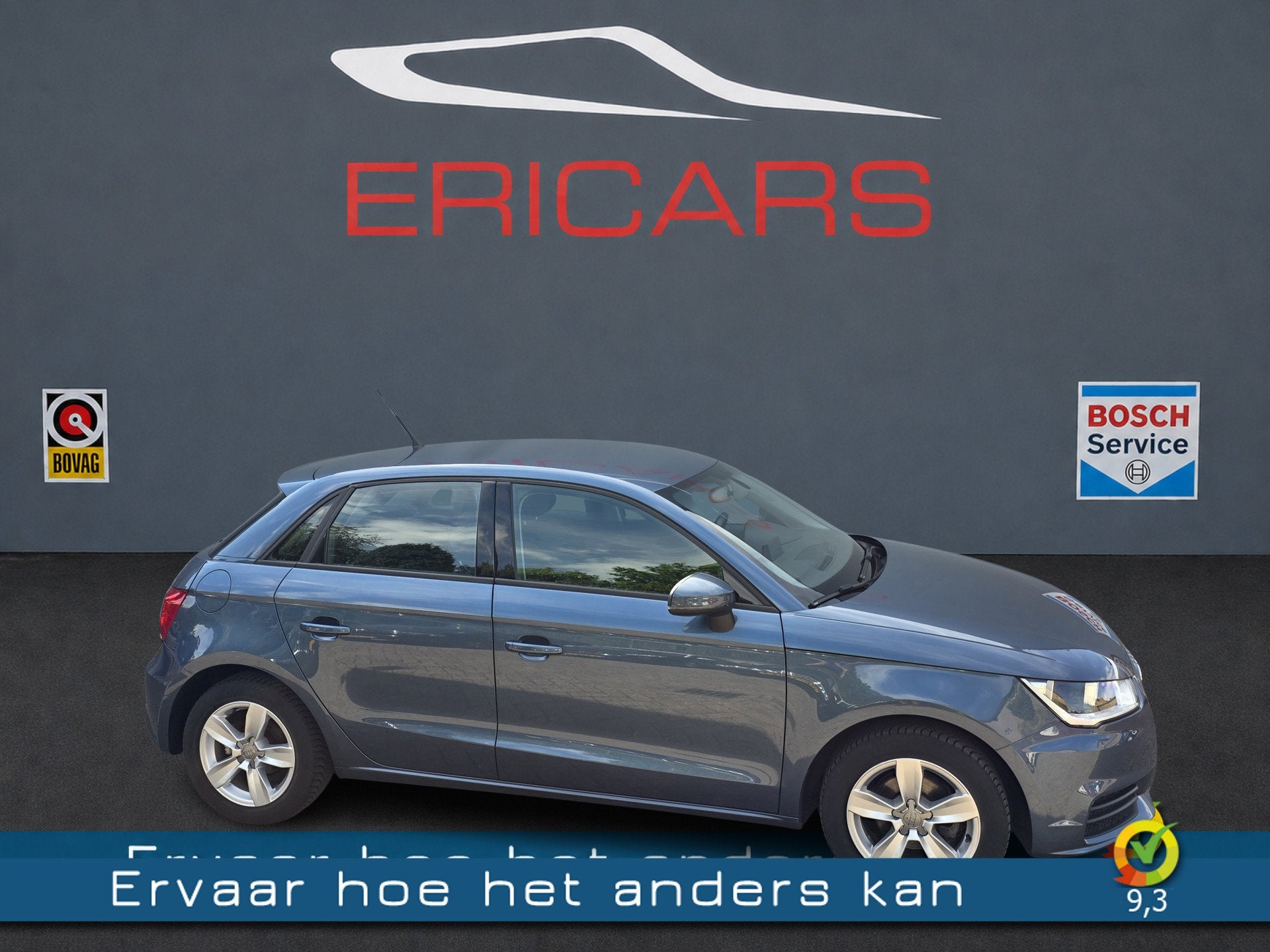 Audi A1 Sportback 1.0 TFSI AIRCO NAVI LM TEL (bj 2017), Voorwielaandrijving, Start-stop-systeem, Leder en Stof, Origineel Nederlands