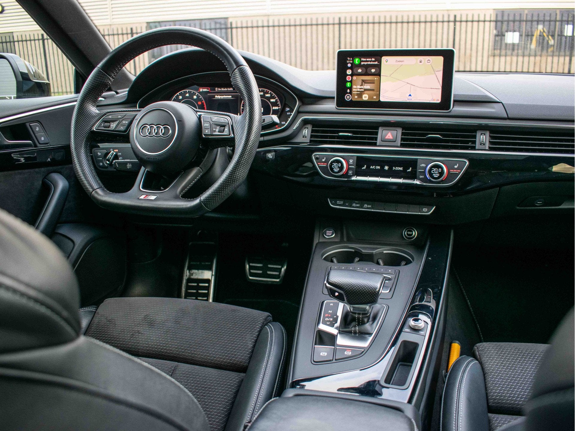 Audi A5 Sportback 2.0 TFSI S-line | Virtual | Trekhaak | Pan, Auto's, Audi, Gebruikt, 1984 cc, Leder en Stof, Zwart