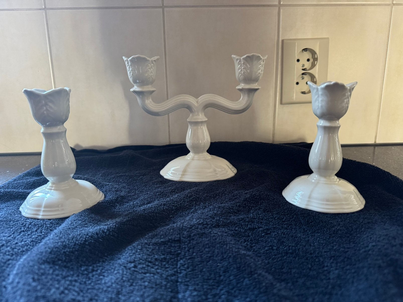 Villeroy en Boch Manoir. Kandelaars, Antiek en Kunst, Ophalen