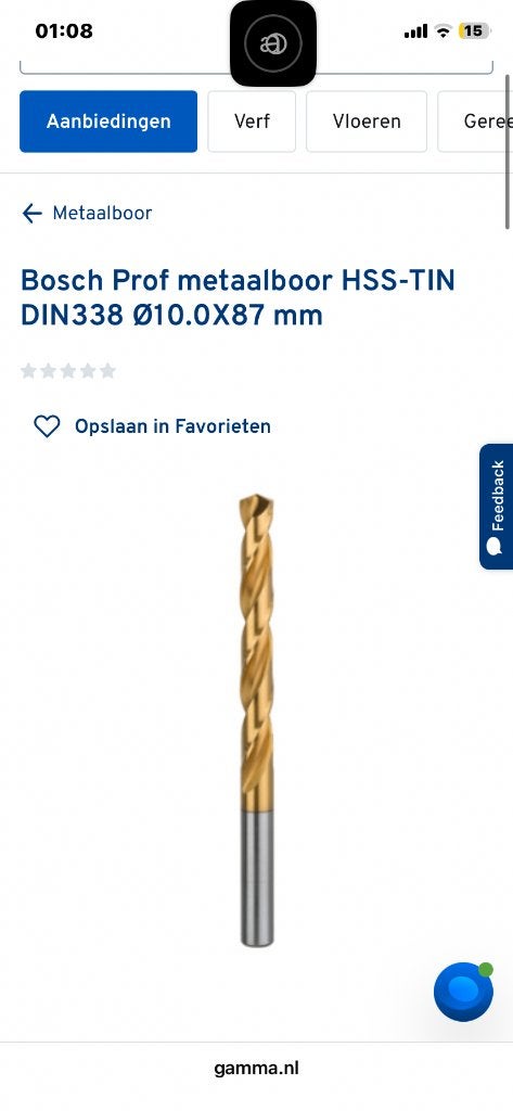 Boren, Ophalen of Verzenden, Nieuw, Overige typen, Overige merken