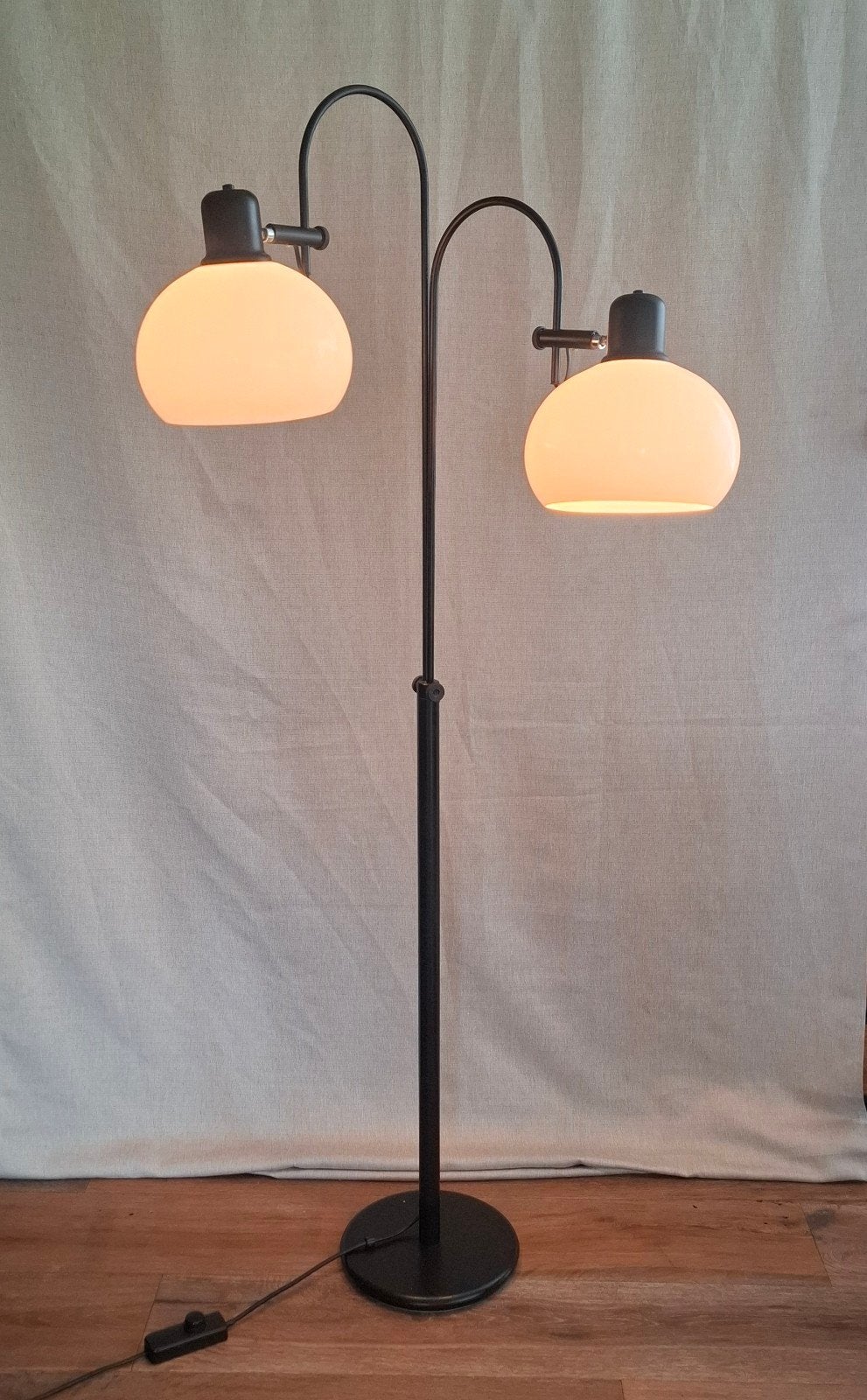Zeldzame Vintage "Dijkstra" Mushroom Vloerlamp, Huis en Inrichting, Ophalen
