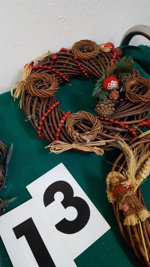 13 ] kransen 2 stuks, Diversen, Kerst, Ophalen of Verzenden, 'T Olde Gre-j, Info@toldegrej.nl, Endepoelstraat 20f Didam