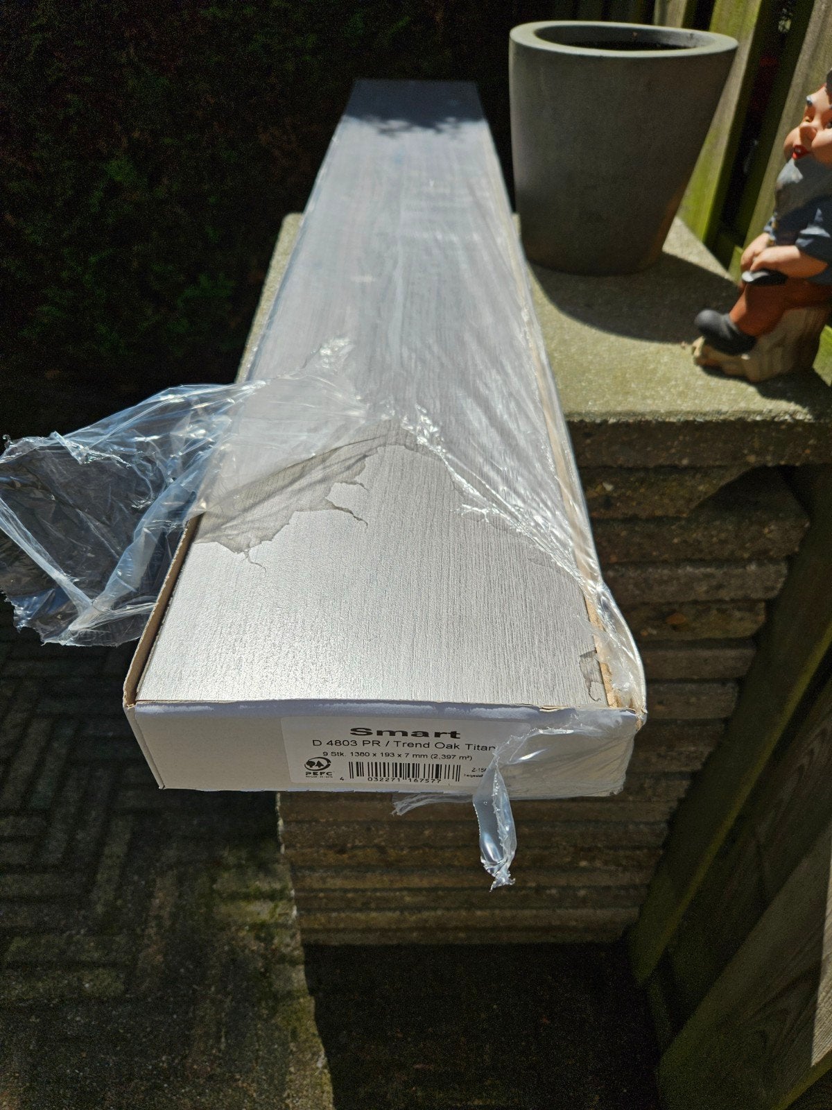 Laminaat Smart Trend Oak Titan - 1 pak (2,397 m²), Ophalen, Nieuw, Minder dan 5 m², 10 tot 30 cm