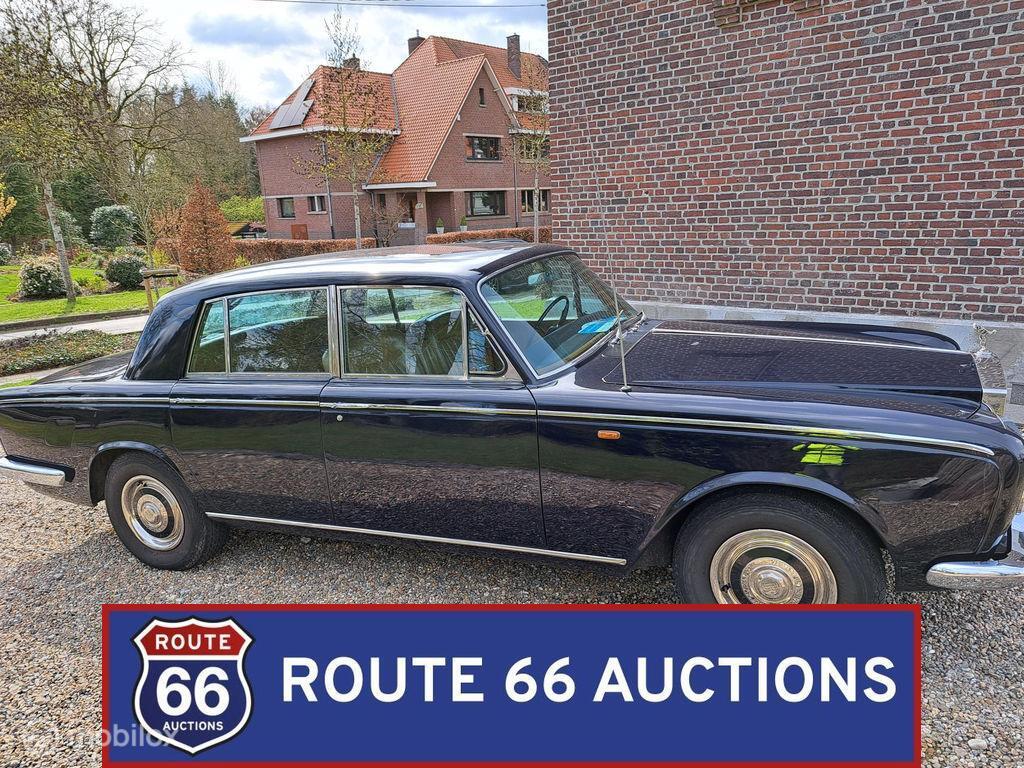 Rolls-Royce Silver Shadow I | 1967 | Route 66 Auctions, Auto's, Overige carrosserieën, Zwart, Bedrijf, Handgeschakeld