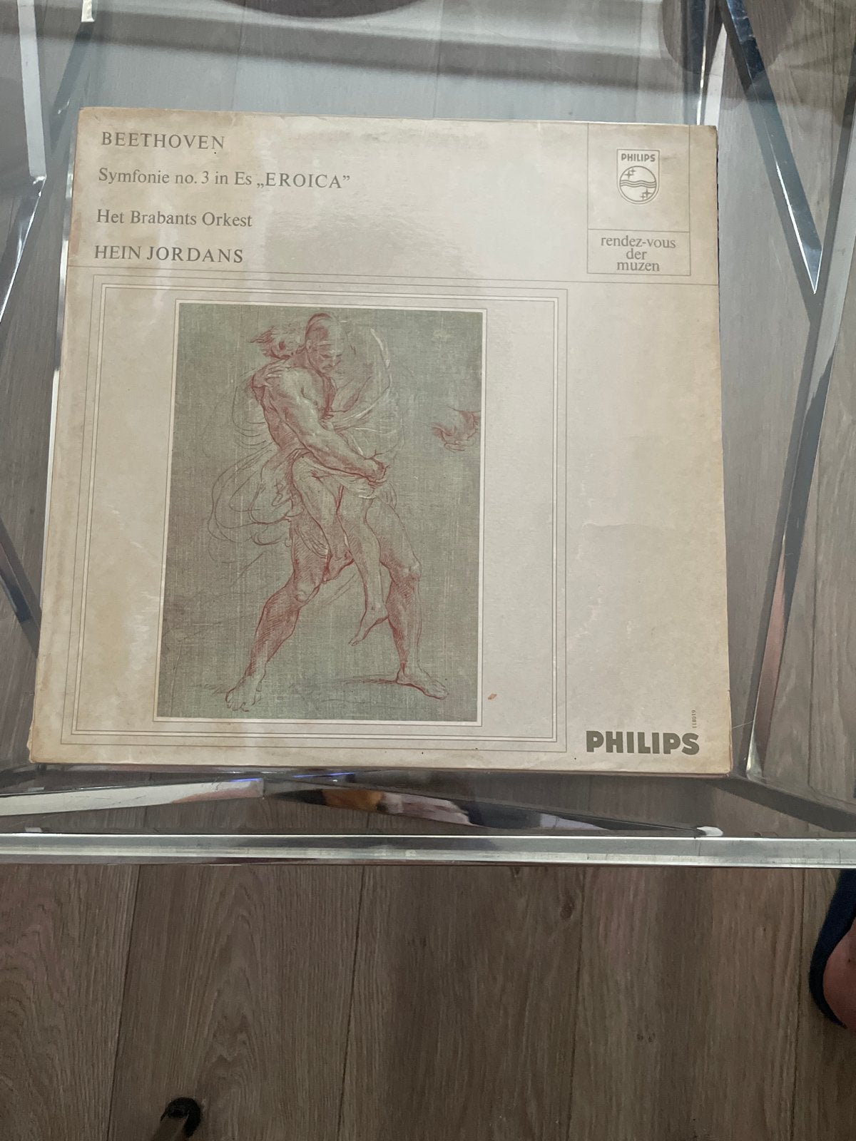 Beethoven - Symfonie no. 3 in Es "Eroica" LP Vinyl, Gebruikt, Symfonie, Ophalen of Verzenden, Classicisme