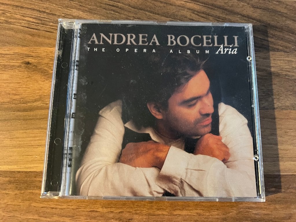 Andrea Bocelli - Aria, The Opera Album (1999), Inclusief doosje, Ophalen of Verzenden, Zo goed als nieuw, Romantiek