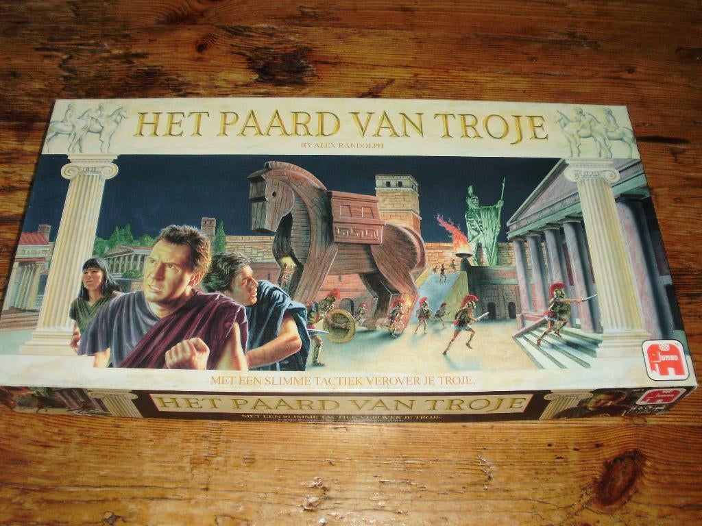 Het paard van Troje / bordspel / spel, Hobby en Vrije tijd, Gezelschapsspellen | Bordspellen, Ophalen of Verzenden, Gebruikt
