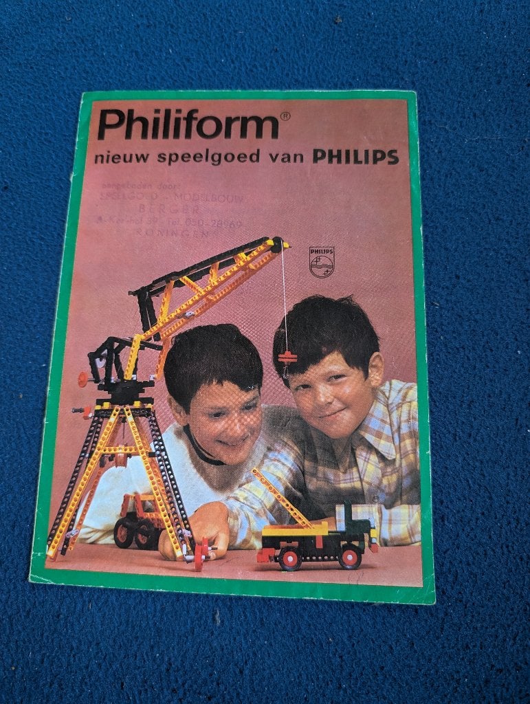 Philiform folder Philips, Verzamelen, Ophalen of Verzenden, Gebruikt