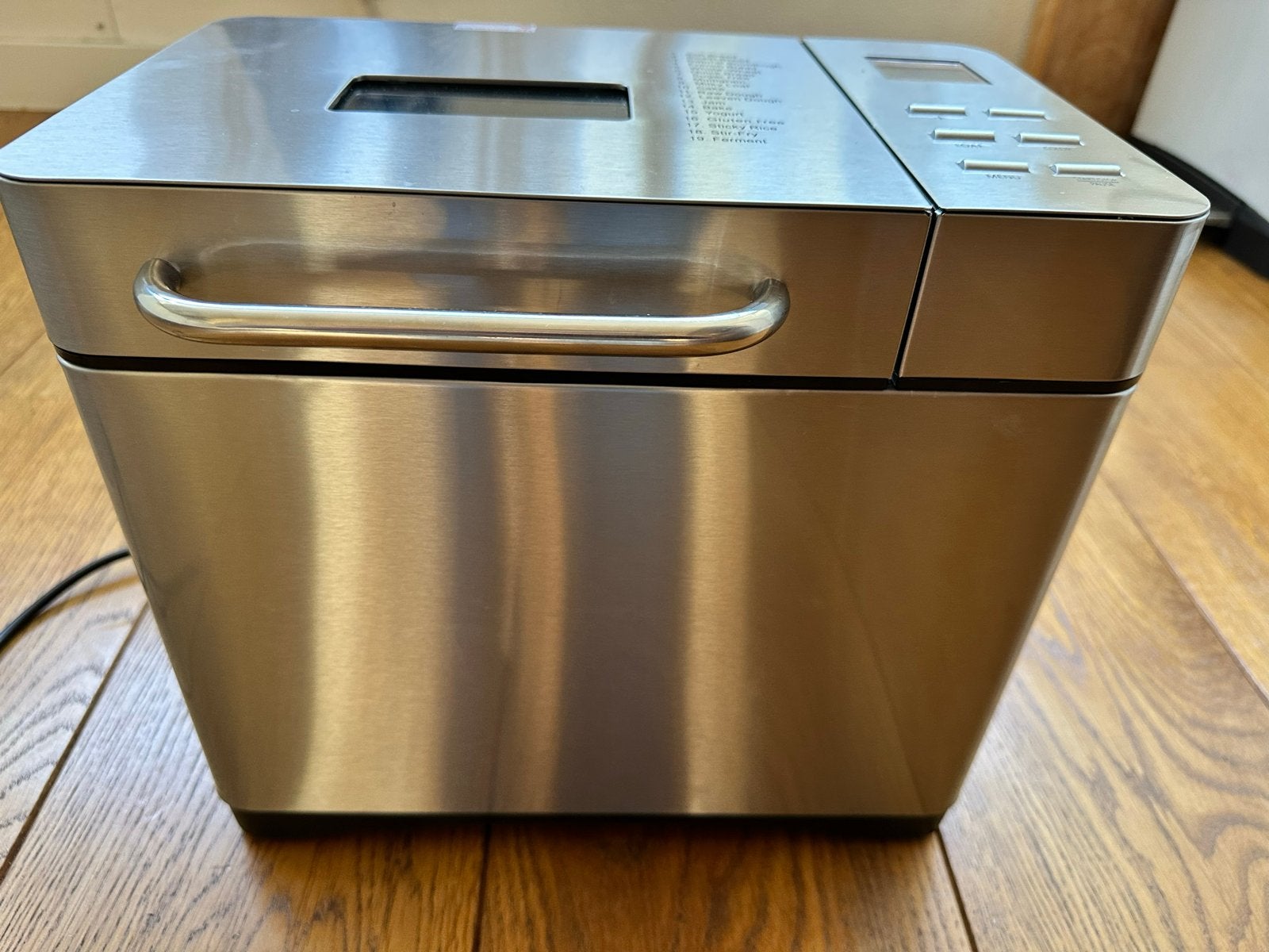 Skoov BakeMaster Broodbakmachine - 19 Programma's, ZGAN, 800 tot 1200 gram deeg, Zo goed als nieuw, Kijkvenster, Ophalen