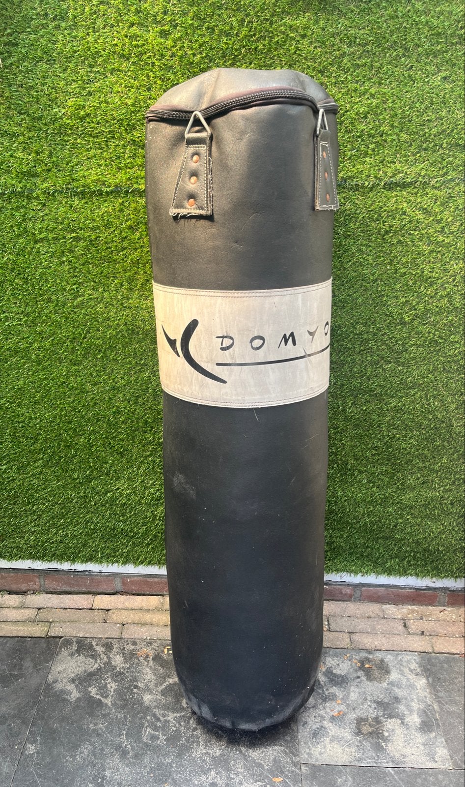 Domyos bokszak 150cm, Gebruikt, Overige, Vechtsportmateriaal, Groter dan maat XL