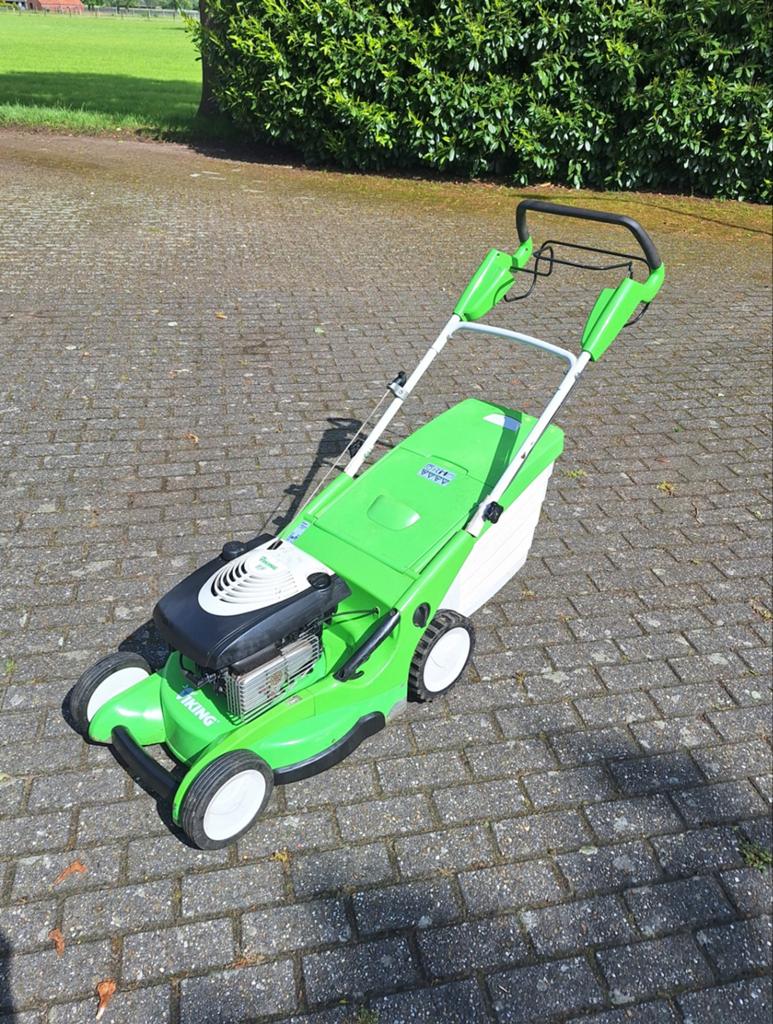 Viking MB650.0T Benzine Grasmaaier - 48cm, Nette Staat, Ophalen, Viking, Gebruikt, Benzine-grasmaaier