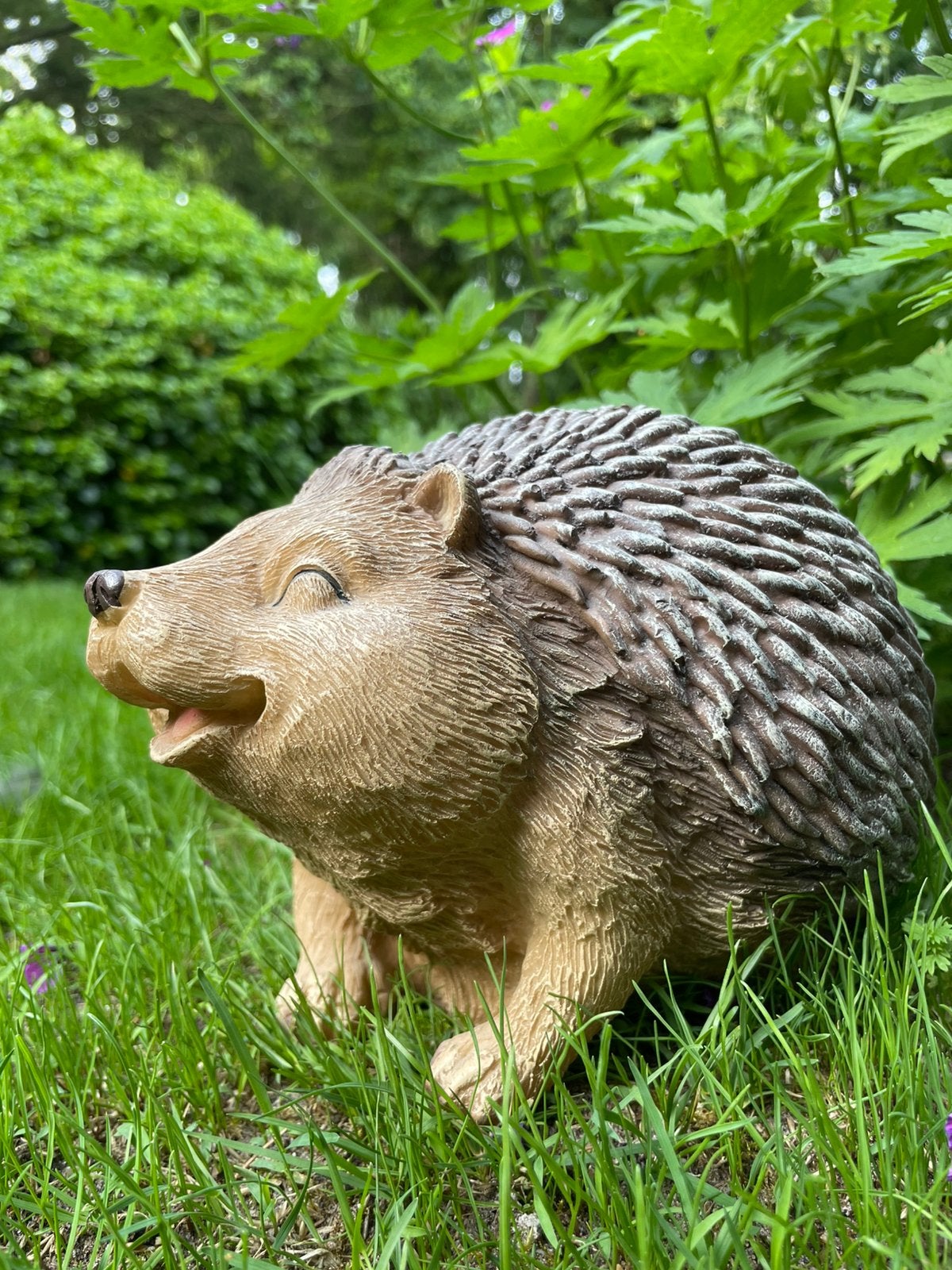 Egel beeld tuin terras gazon tuindecoratie dier, Tuin en Terras, Tuinbeelden, Ophalen of Verzenden, Nieuw, Kunststof, Dierenbeeld