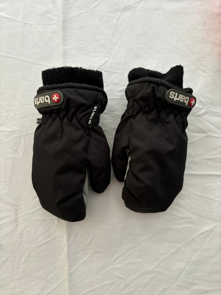 Barts wanten handschoenen zwart maat size 2: 2-3 jaar!, Gebruikt, Jongen of Meisje, Barts, Ophalen of Verzenden