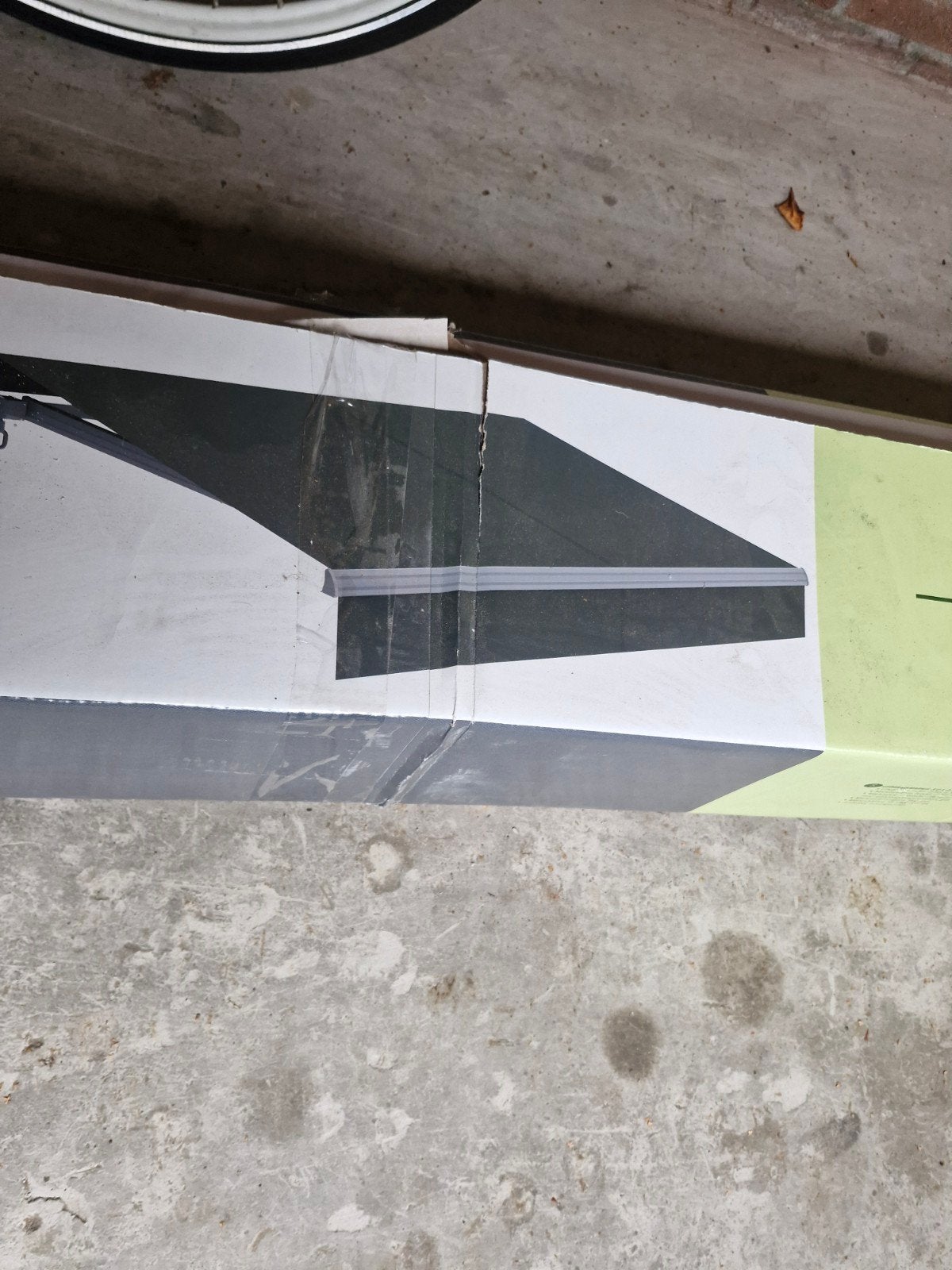 Nieuw Knikarmscherm 3x2.5m - Grijs, Ophalen, Nieuw, 150 tot 300 cm, 250 cm tot 450 cm