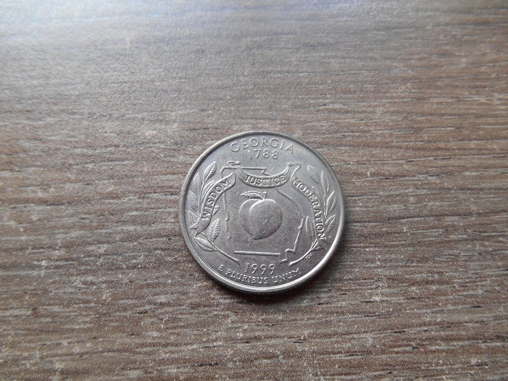 Quarter dollar USA 4 verschillende 2,50 euro per stuk, Ophalen of Verzenden, Noord-Amerika, Losse munt