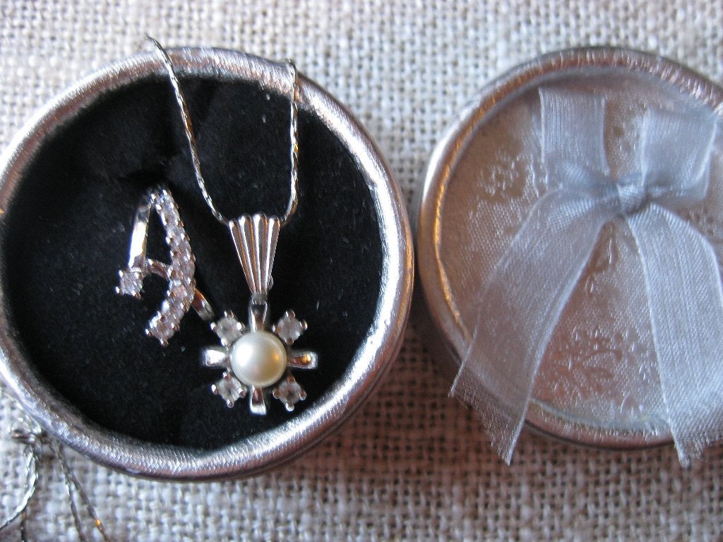 ketting en ring, Overige materialen, Ophalen of Verzenden, Zo goed als nieuw, Zilver