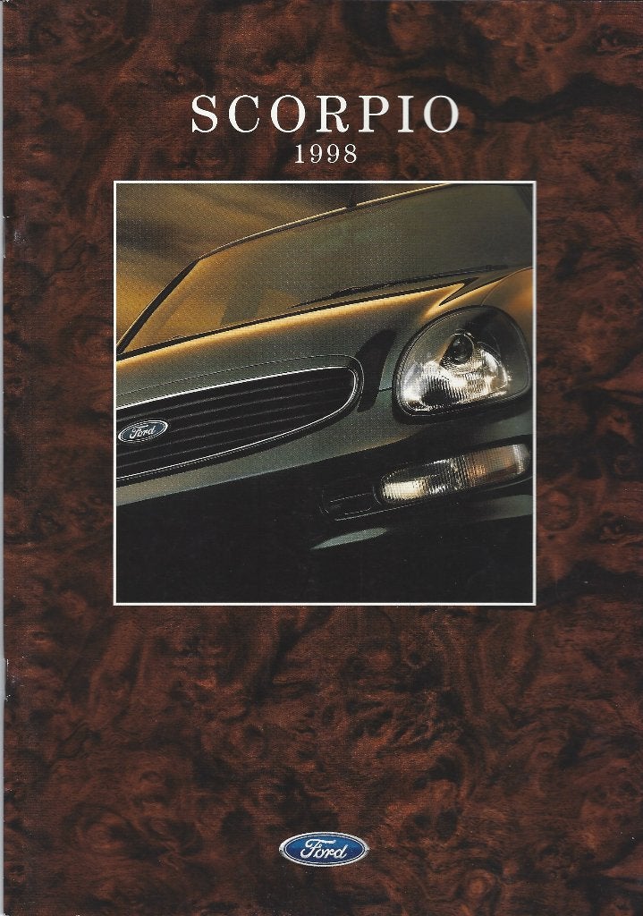 Brochure Ford Scorpio 1997, Ophalen of Verzenden, Gelezen, Ford