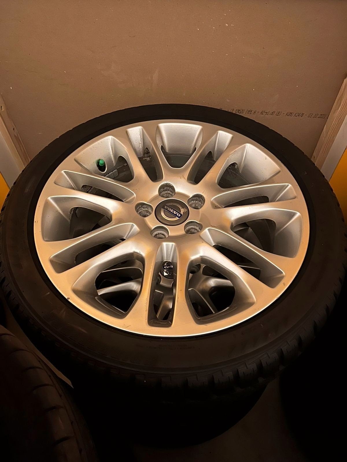 Originele 18" Volvo Zubra Velgen (5x108), Auto-onderdelen, Ophalen, 18 inch, Gebruikt, Banden en Velgen