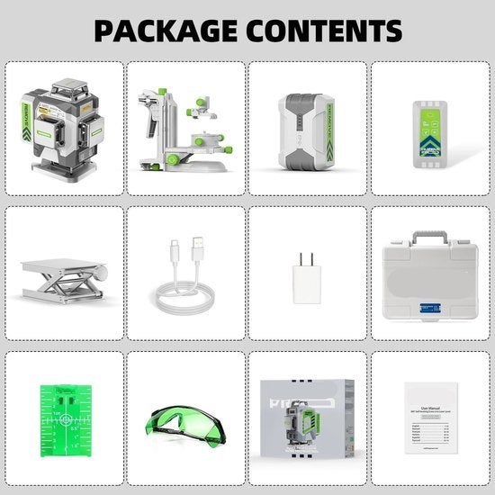 Laser Waterpas – Kruislijnlaser – Bouwlaser, Corvance B.V., Verzenden, Nieuw, Corvancebol@gmail.com