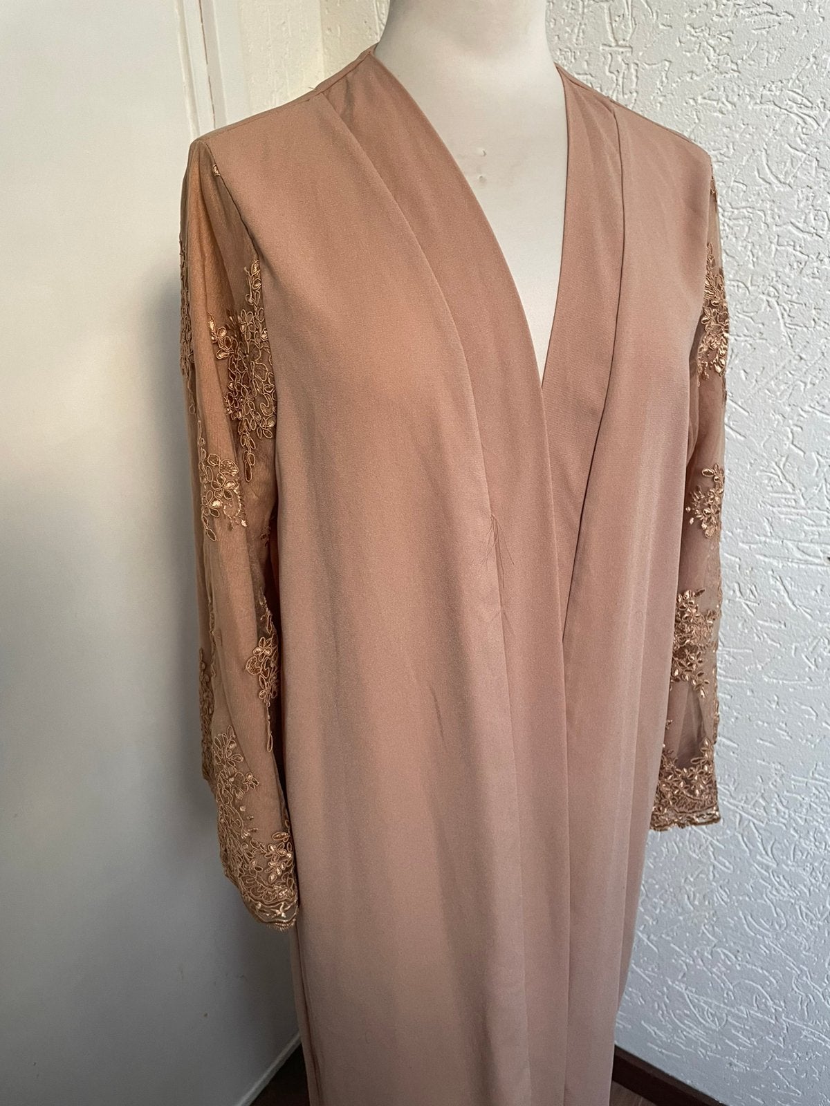'Marokkaanse Kimono Maat 42/44, Ophalen of Verzenden, Zo goed als nieuw, Maat 42/44 (L), Onder de knie