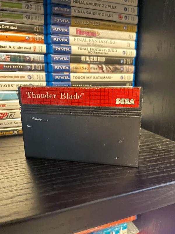 Thunder Blade Sega Master System, Avontuur en Actie, Gebruikt, Verzenden, 1 speler