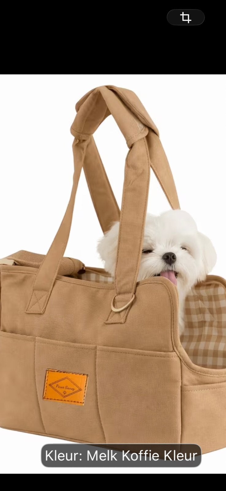 Te koop transport tas voor hondjes ( nieuw:, Ophalen, Nieuw