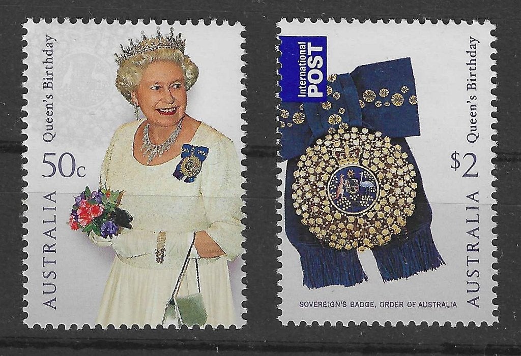 AUSTRALIE 2008, mi 3004/05 Queen postfris, Ophalen of Verzenden, Postfris
