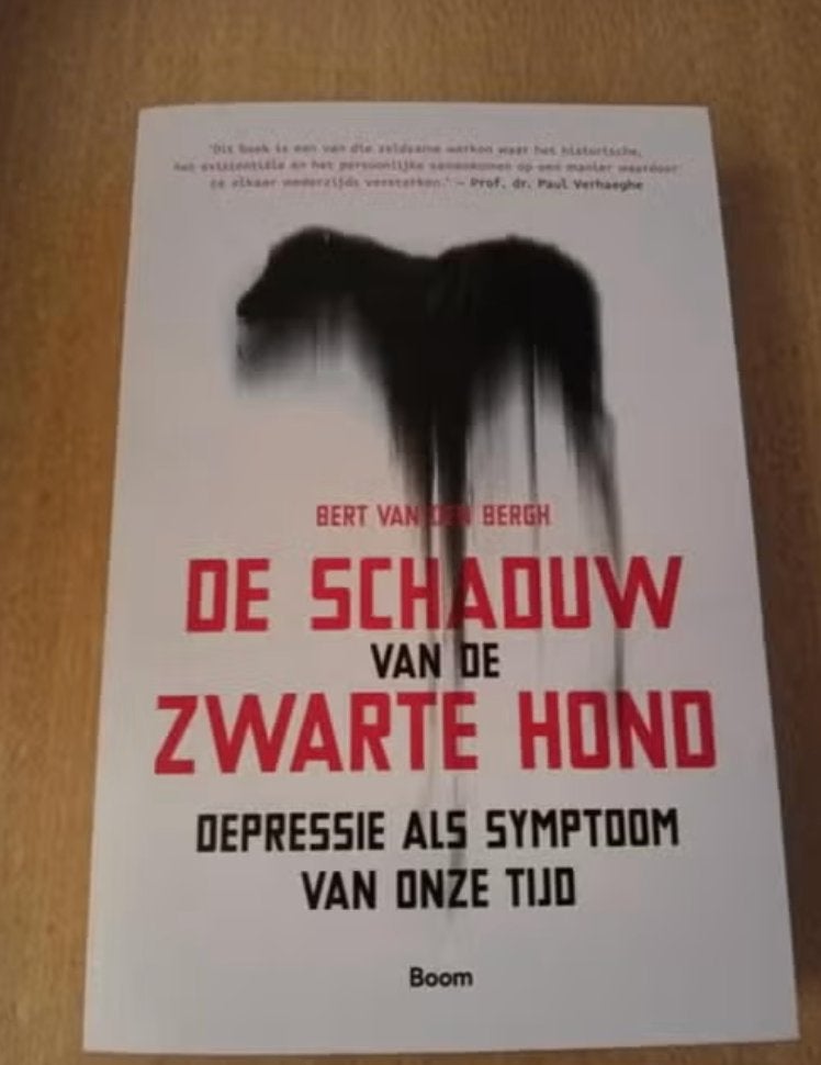 Bert van den Bergh - De schaduw van de zwarte hond, Ophalen of Verzenden, Zo goed als nieuw, Sociale psychologie