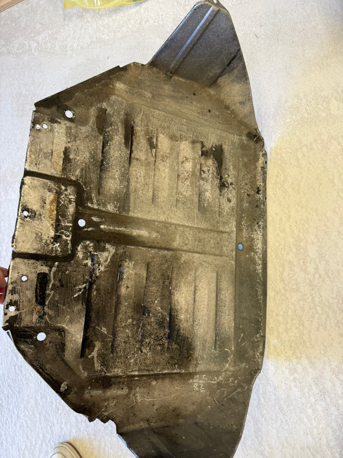 Porsche 944 bodemplaat/motorplaat, Ophalen, Gebruikt, Porsche, Motorkap