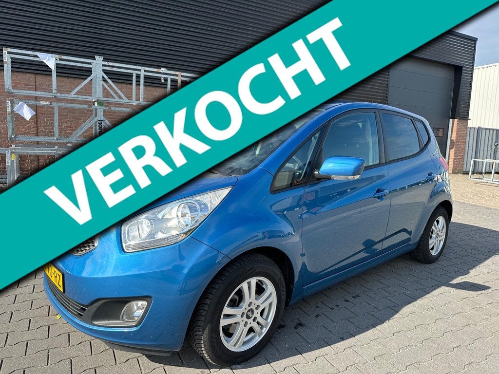 Kia Venga 1.6 CRDi X-ecutive, Auto's, Kia, Voorwielaandrijving, Euro 5, Gebruikt, Zwart