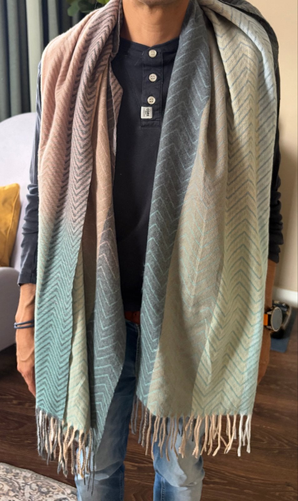 Celtic Ore Heritage Knitwear Sjaal - Zo goed als nieuw, Ophalen of Verzenden, Zo goed als nieuw, Overige maten, Sjaal