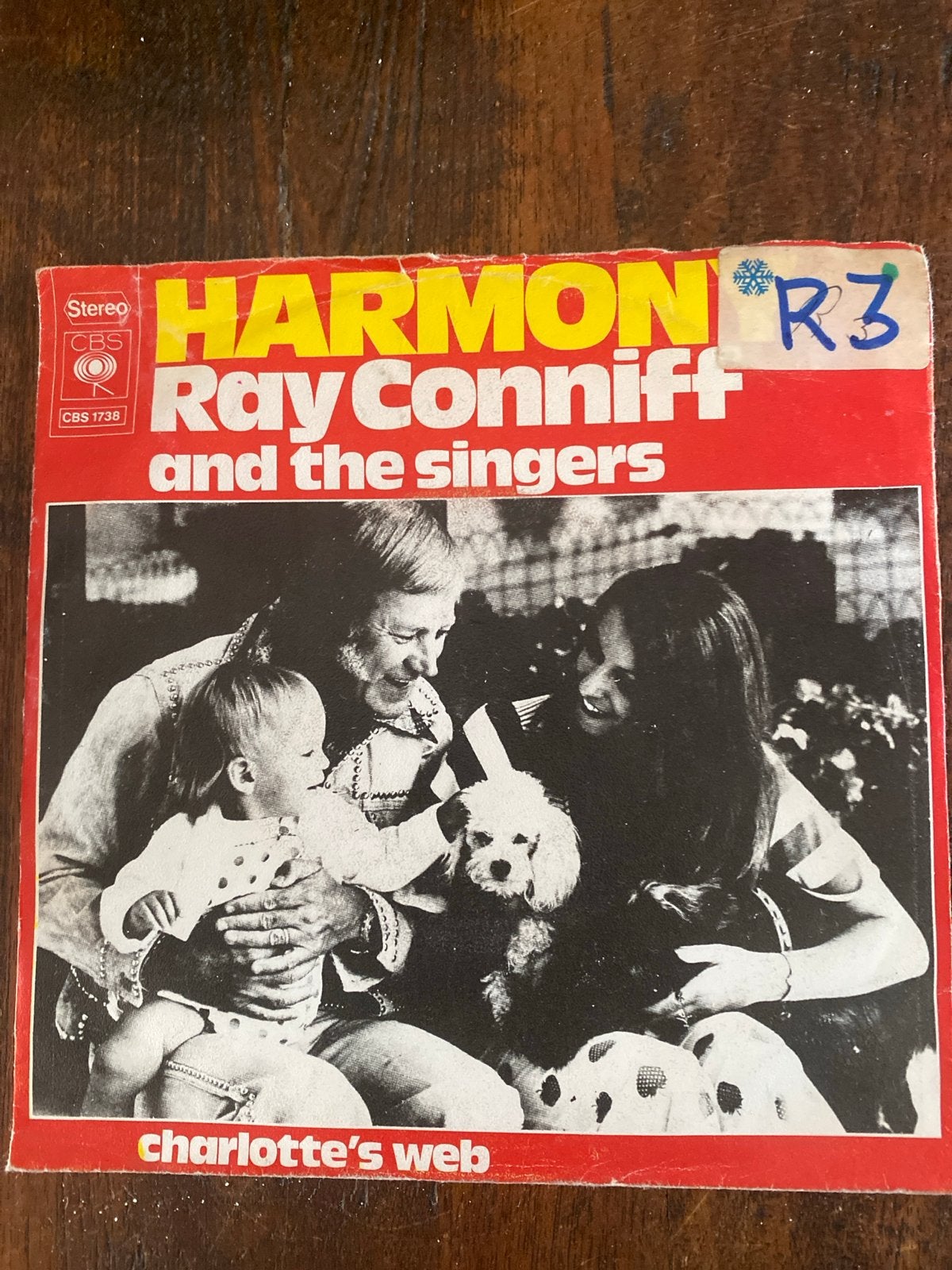 Ray Conniff and the Singers - Harmony / Charlotte's Web (Sin, Cd's en Dvd's, Gebruikt, 7 inch, Ophalen of Verzenden, Pop