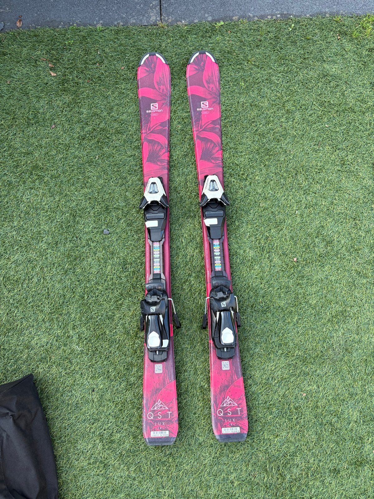 Salomon ski 110 qst lux jr junior, Ophalen, Gebruikt, 100 tot 140 cm, Salomon