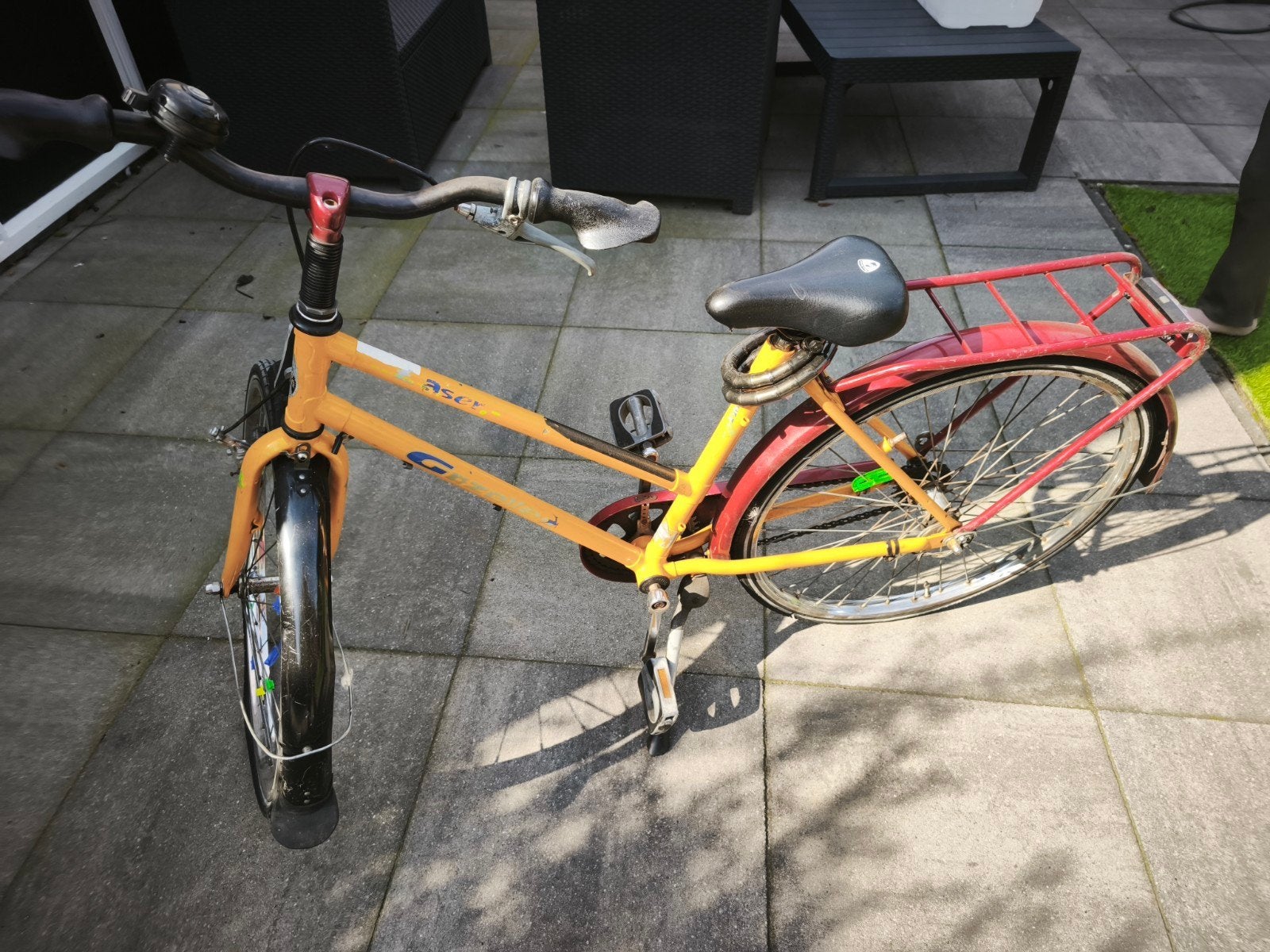 Gazelle fiets - Gebruikt, maar in goede staat, Ophalen, Terugtraprem, Handrem, Gazelle