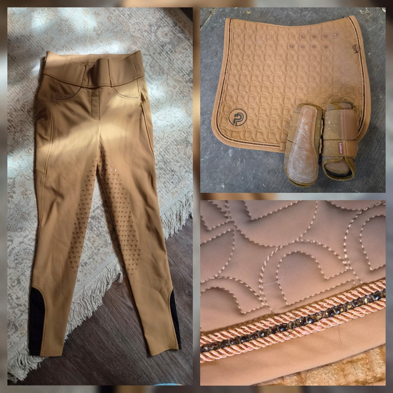 prachtige set maat full dresuur en S, Ophalen of Verzenden, Zo goed als nieuw, Dressuur, Bovenkleding