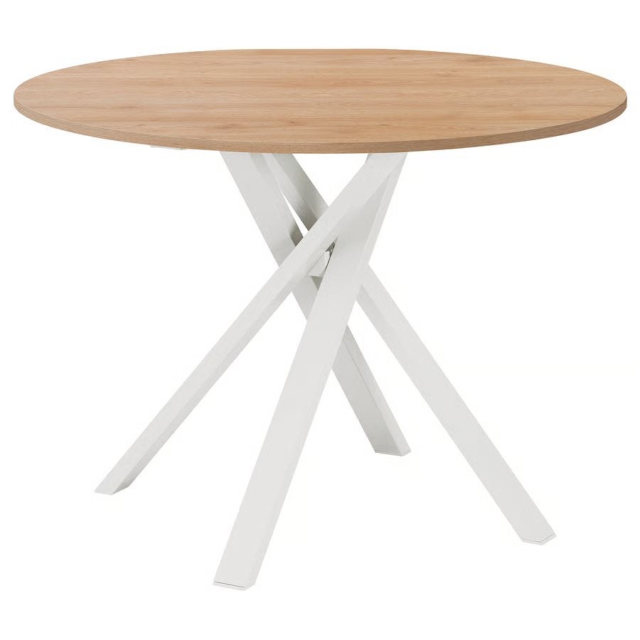 Mariedamm ikea eertafel rond 105cm, Ophalen of Verzenden, Zo goed als nieuw, Rond, 100 tot 150 cm